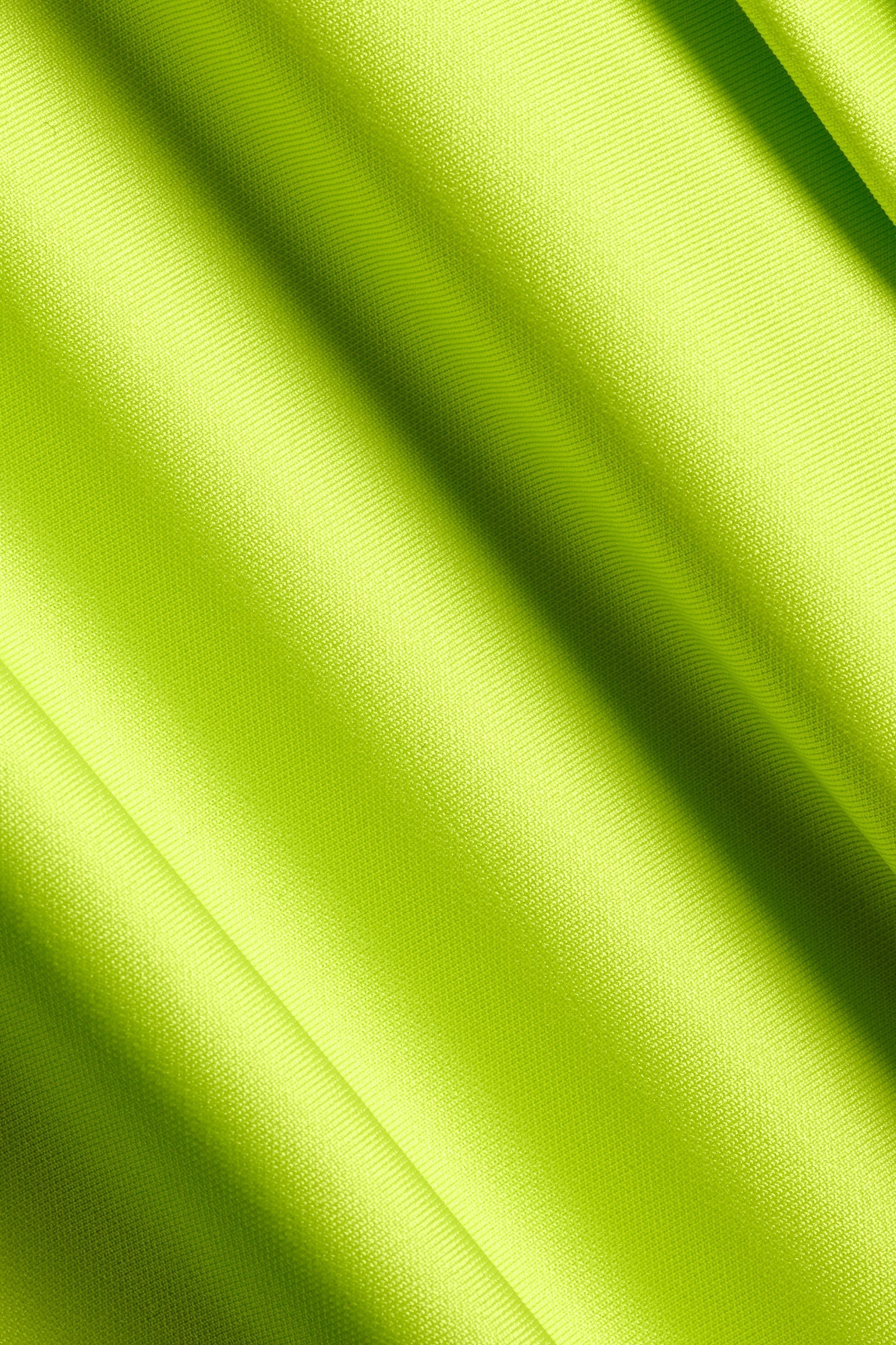 AirSculpt™ 3″ Mesh Contrast Sports Biker Short - Chartreuse