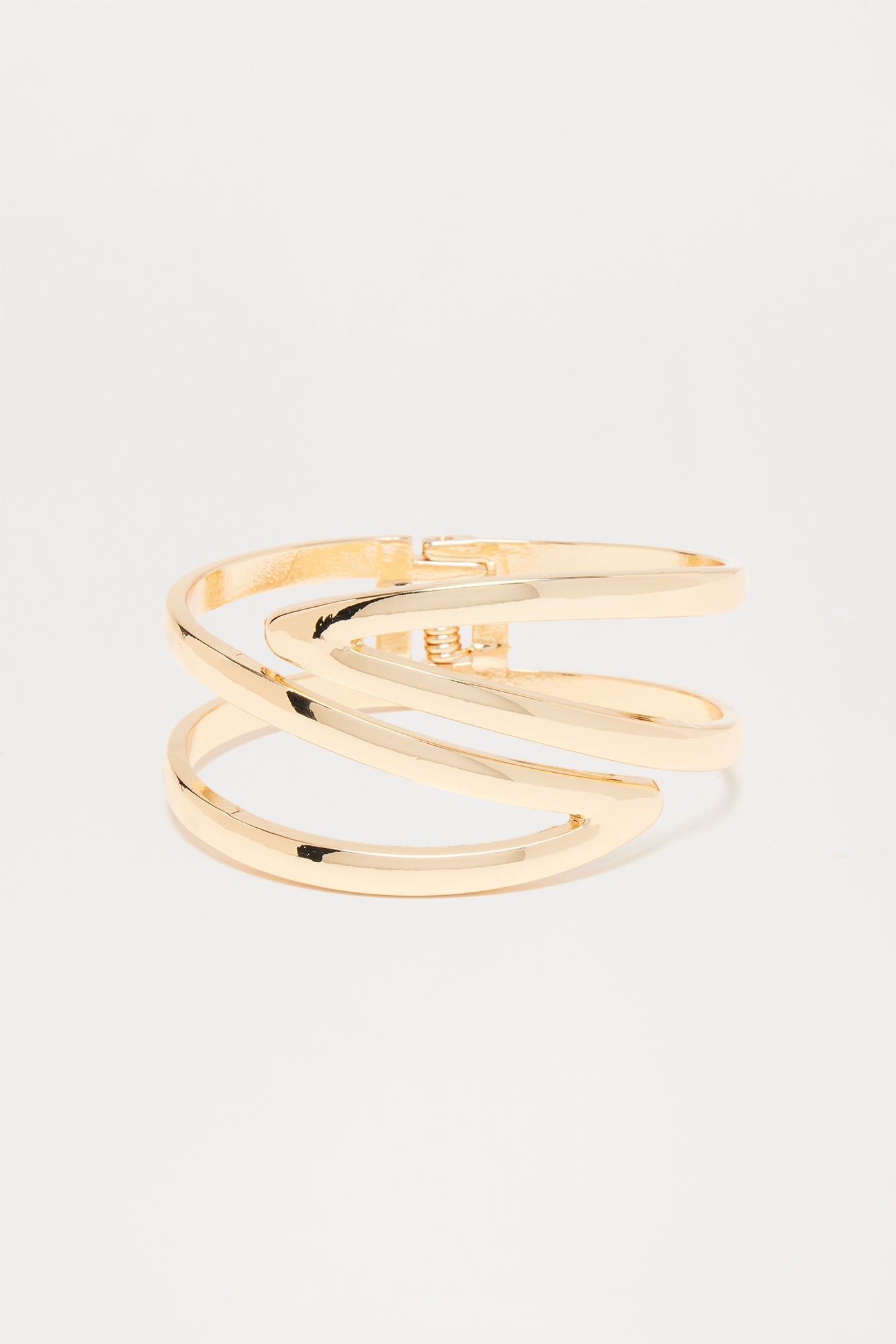 Drinks On Me Cuff Bracelet - Gold