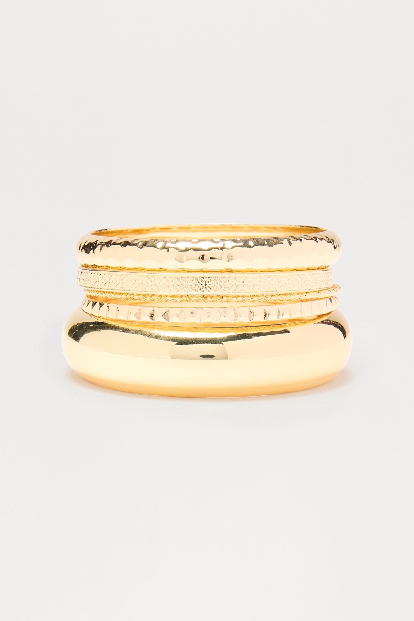 Taylor 5 Piece Bracelet Set - Gold