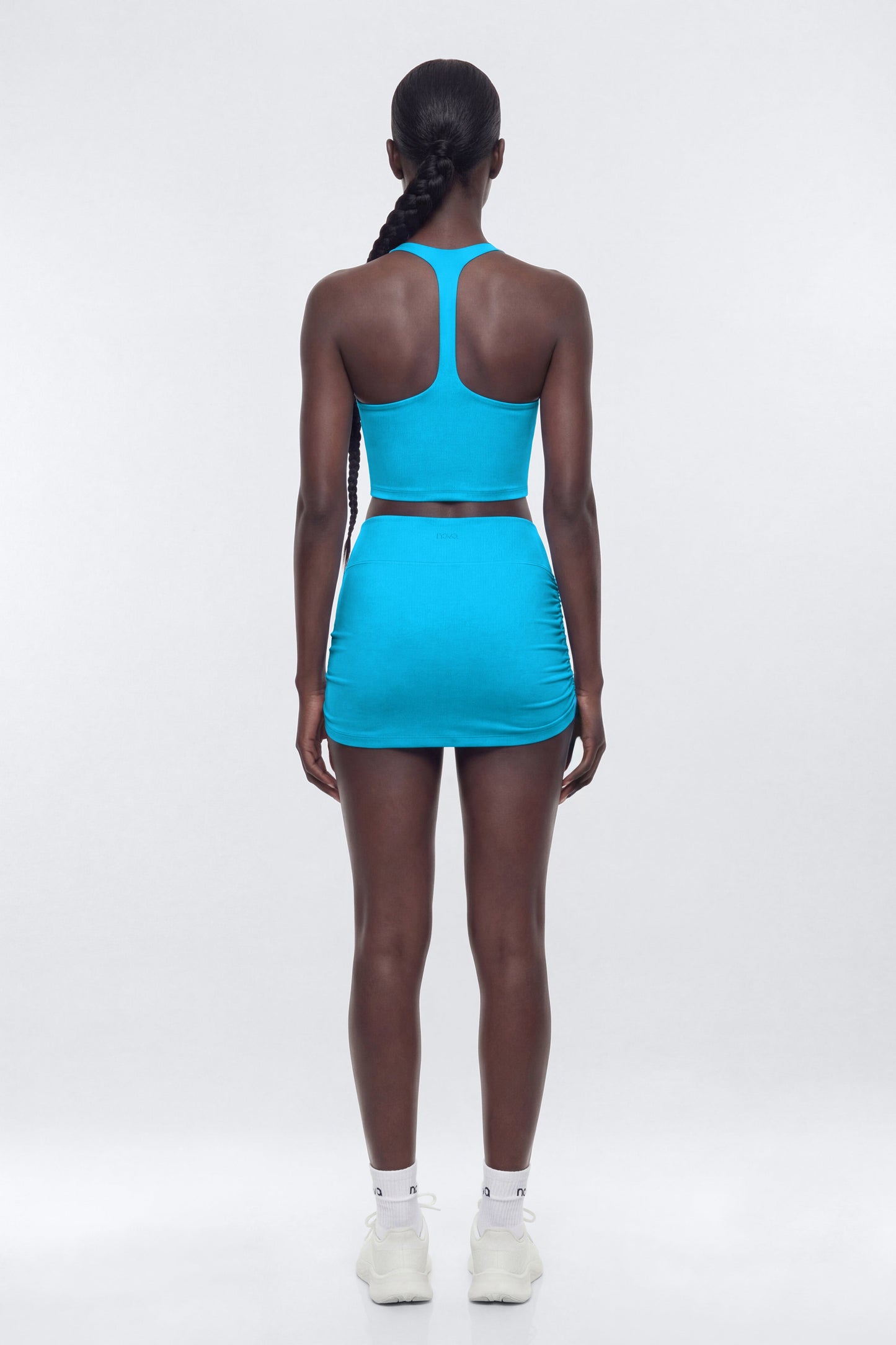 ButterSoft™ Side Ruched Skort - Blue