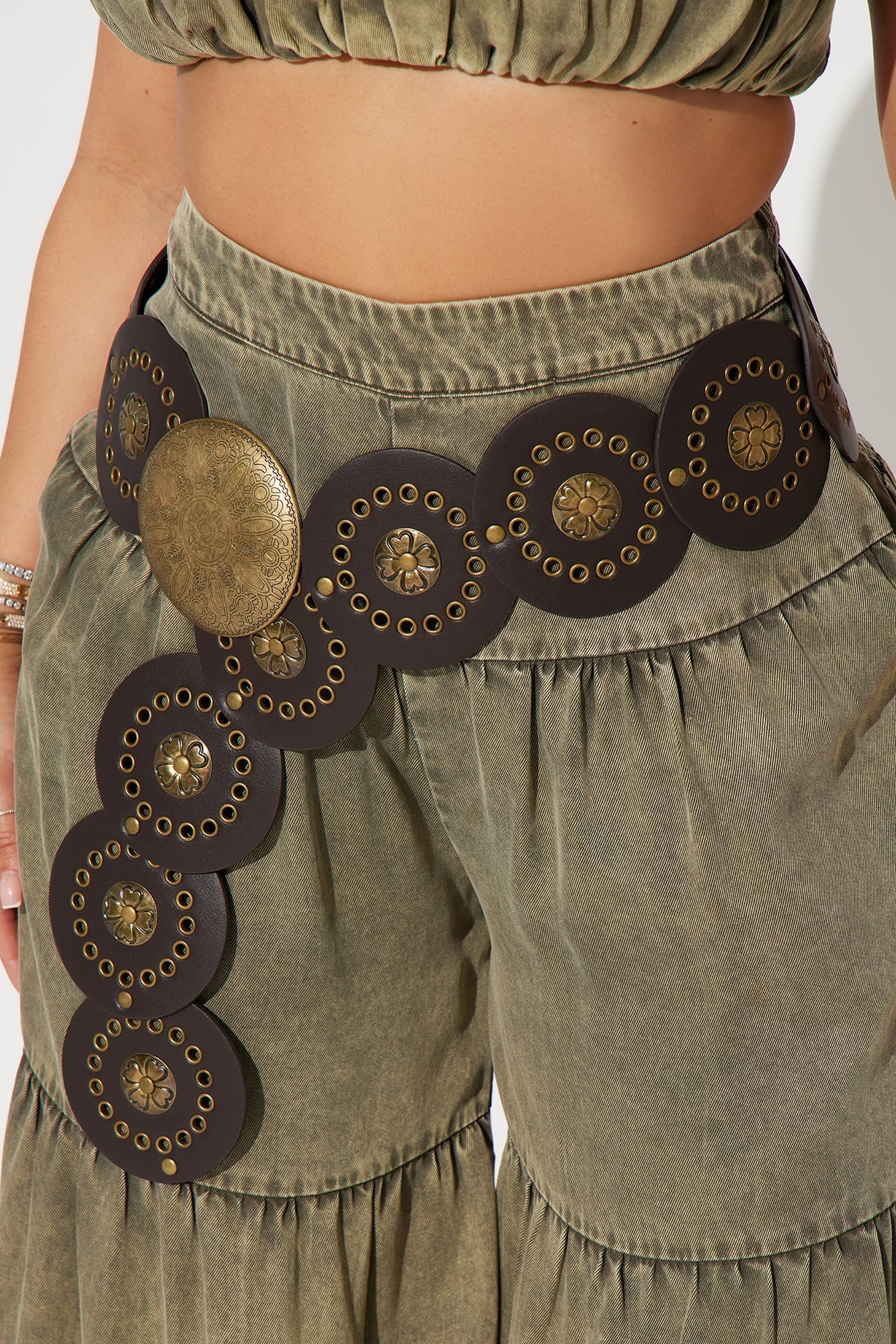 Bring It Back Boho Belt - Brown