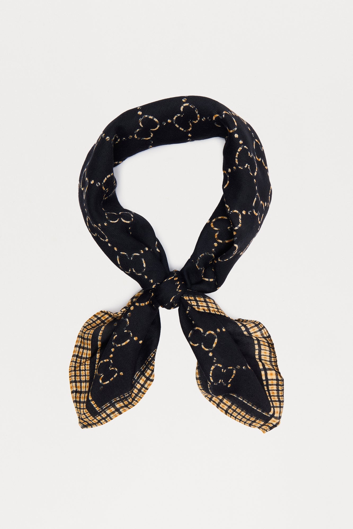 Rain Or Shine Head Scarf - Black/combo