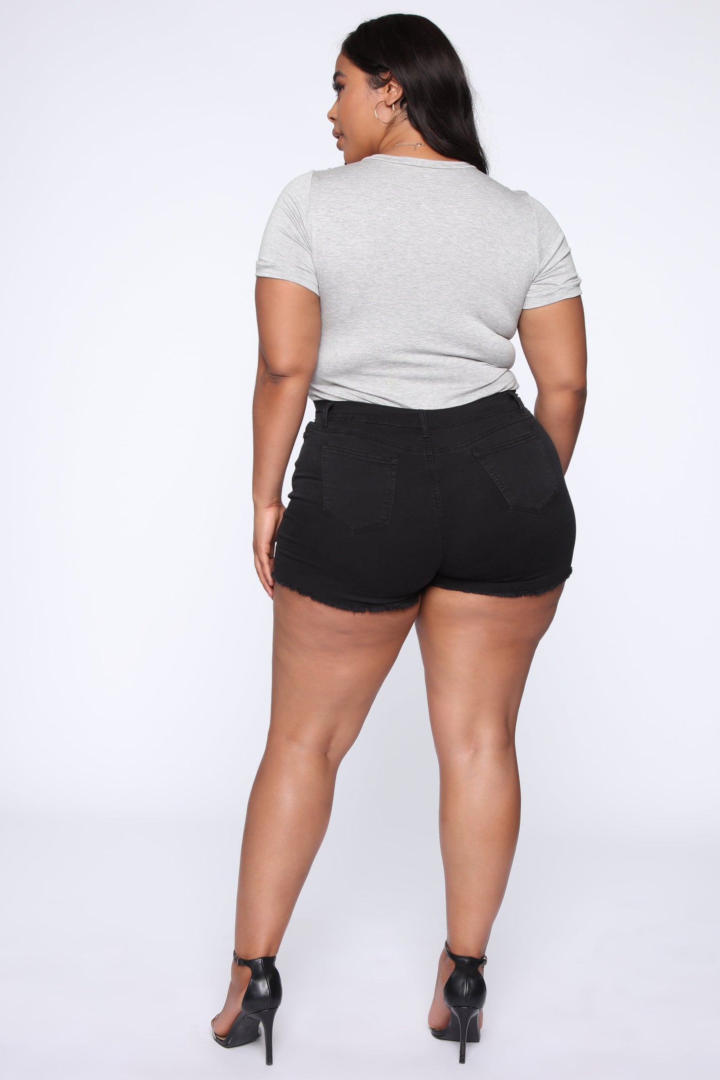 Sorry Mom Shorts - Black