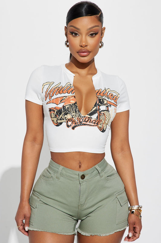 Unlimited Rides Graphic Tee - Ivory
