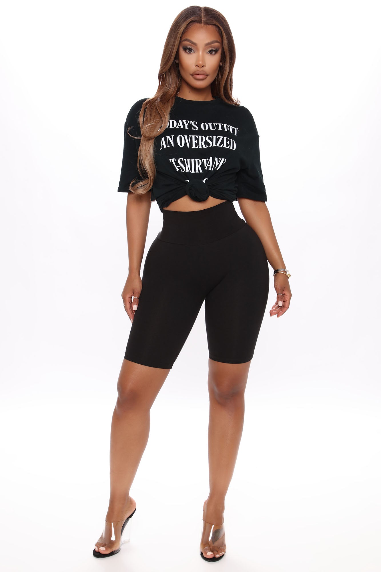 My Favorite Biker Short - Black