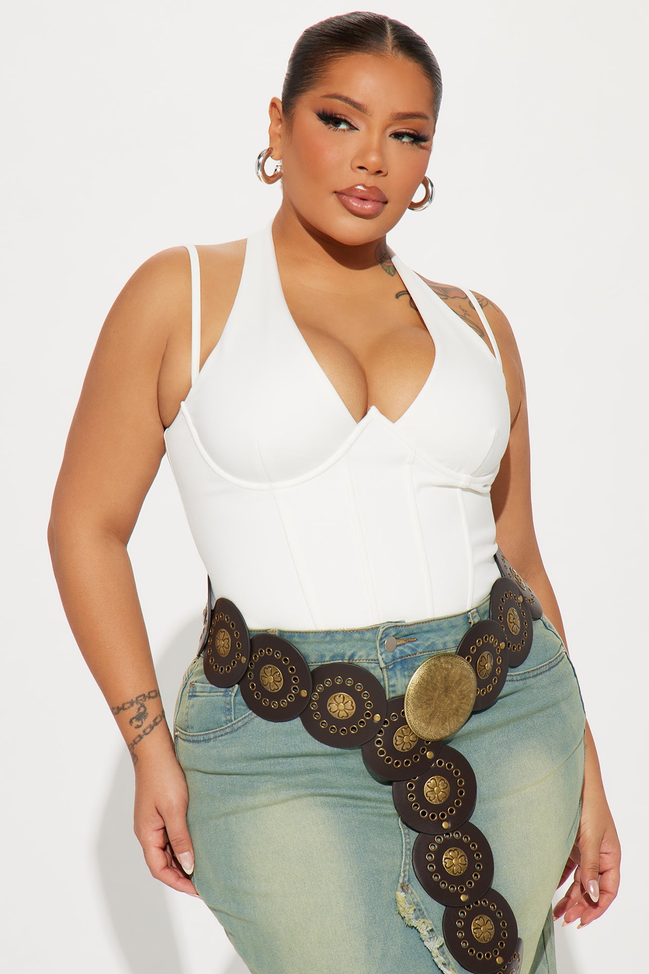 Bring It Back Boho Belt - Brown