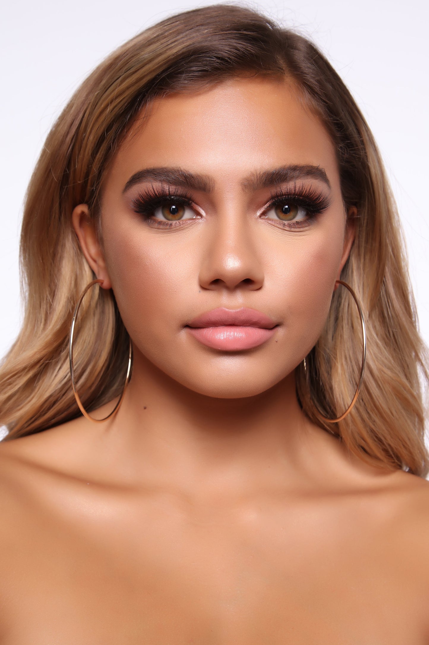 Devan Hoop Earrings - Gold