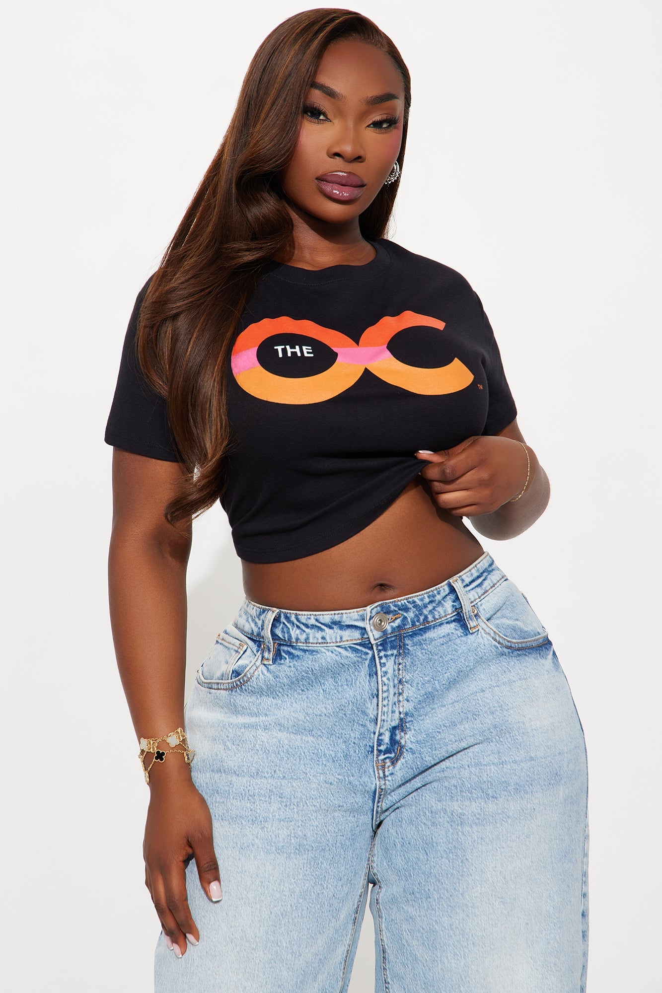 The OC Baby Tee - Black