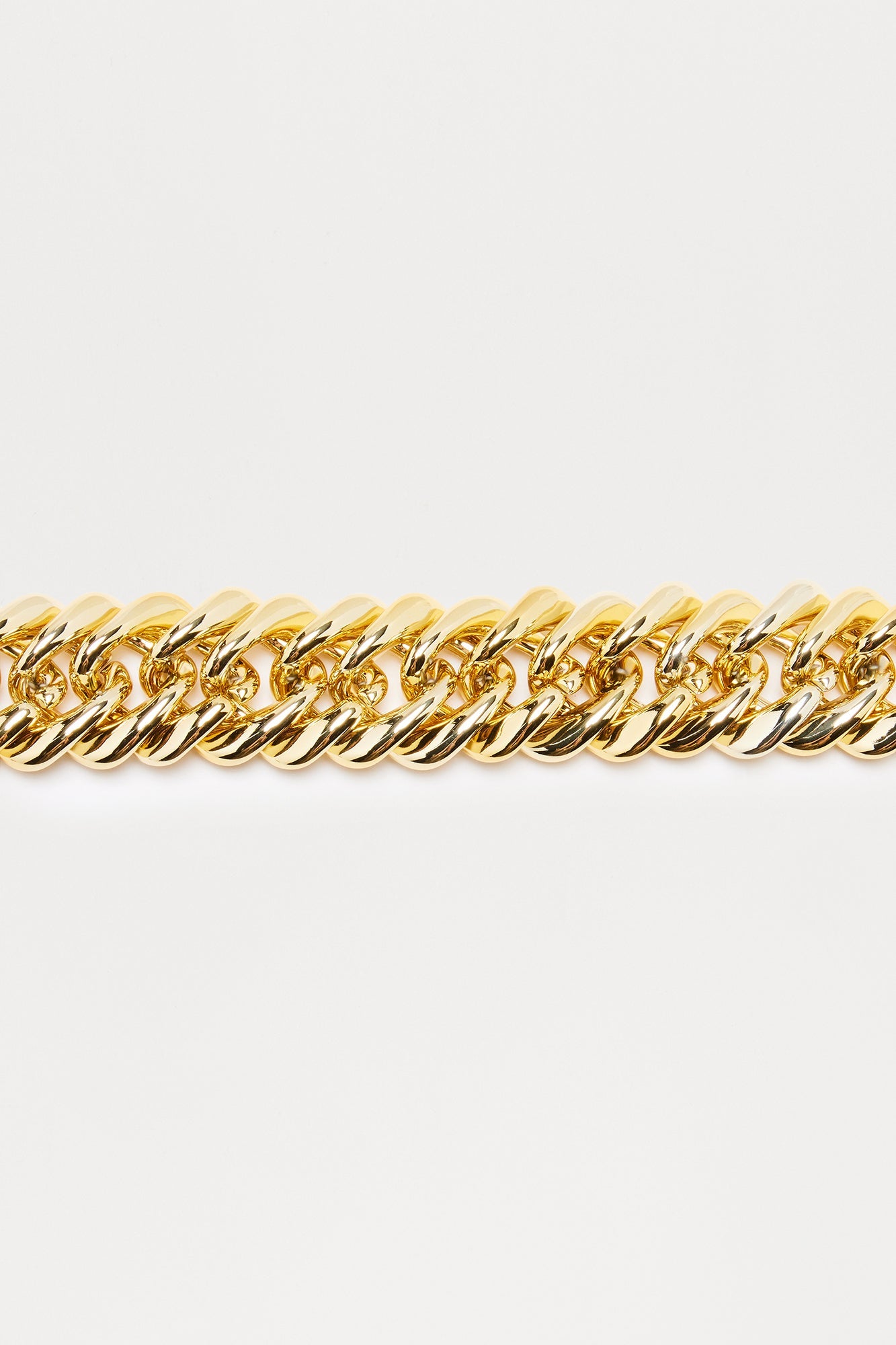 Life In Luxury Single Chain Necklace - Gold