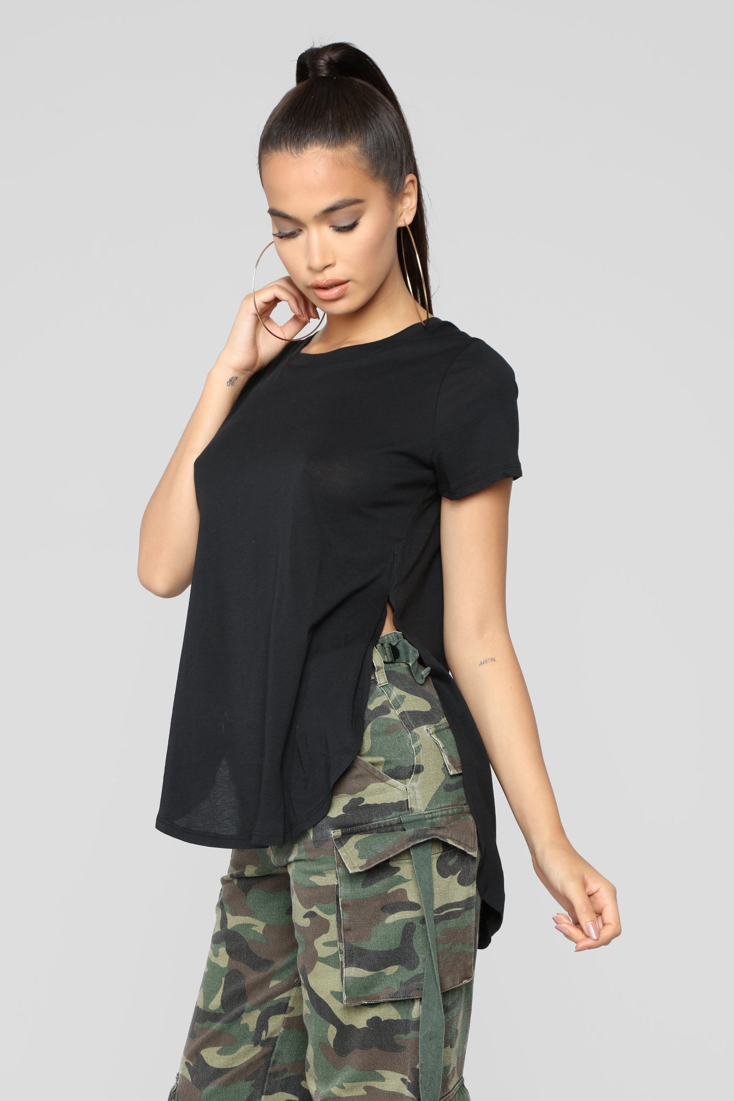 Laid Back Tee - Black