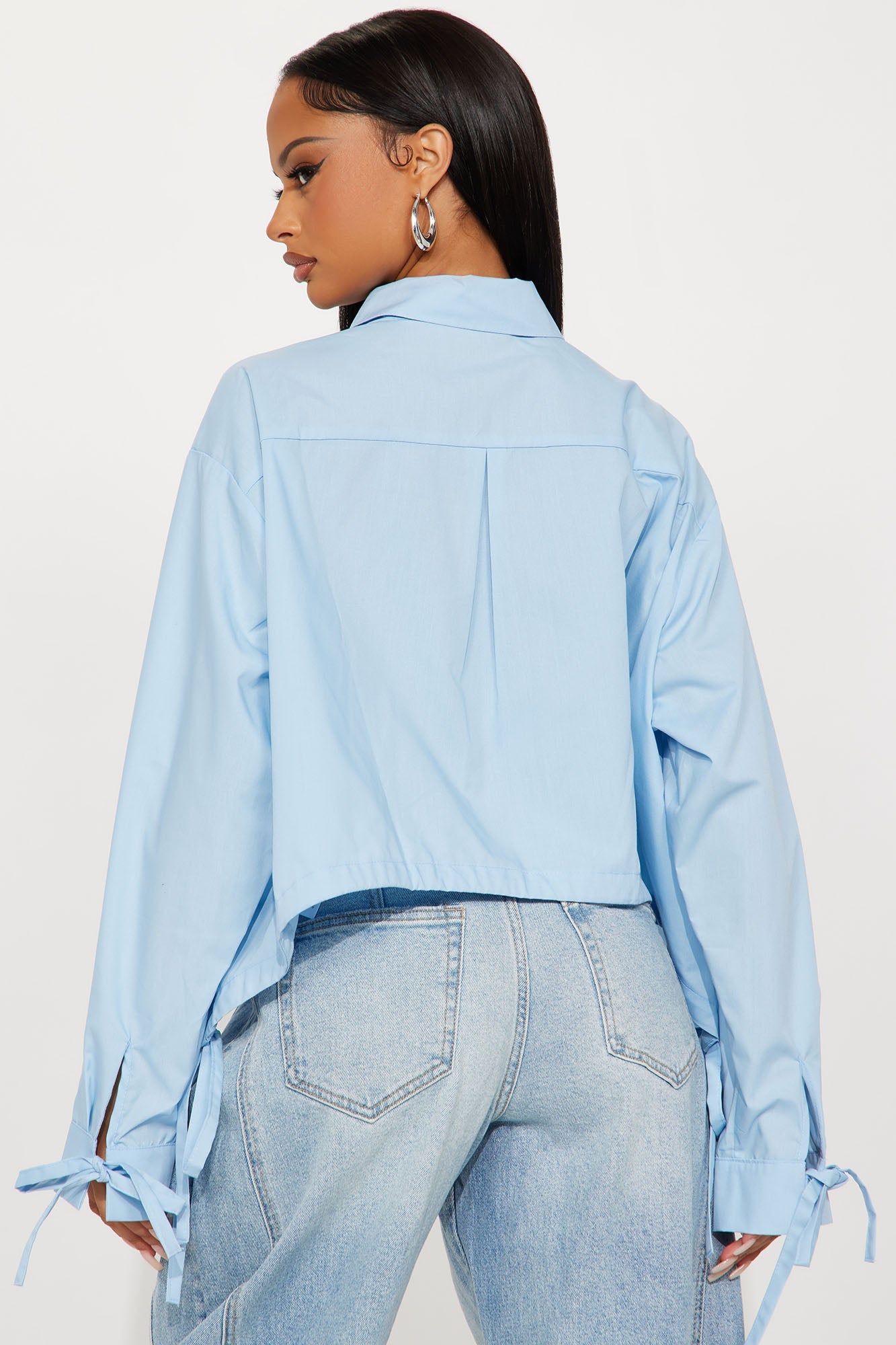 Perfect Illusion Poplin Shirt - Blue
