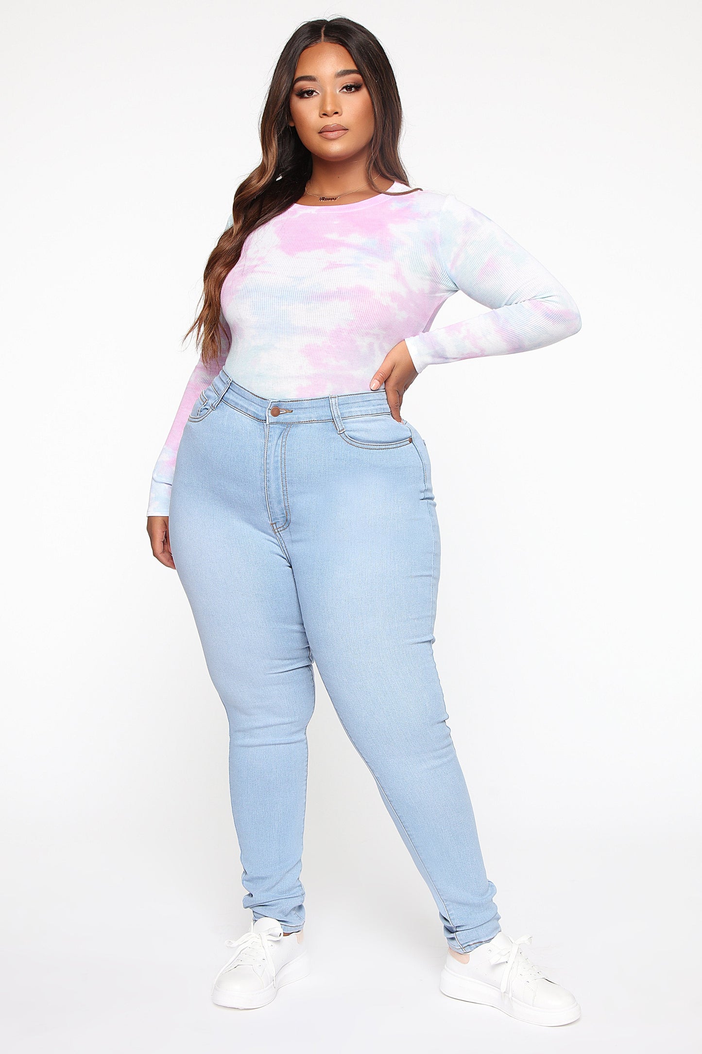 Marilyn High Waisted Skinny Jeans - Light Wash
