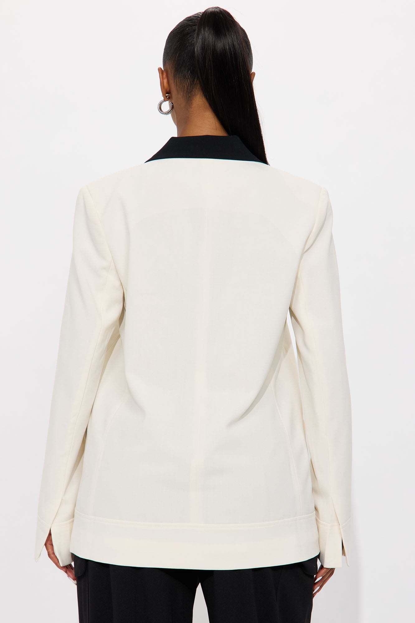 The Amalfi Fitted Blazer - Cream