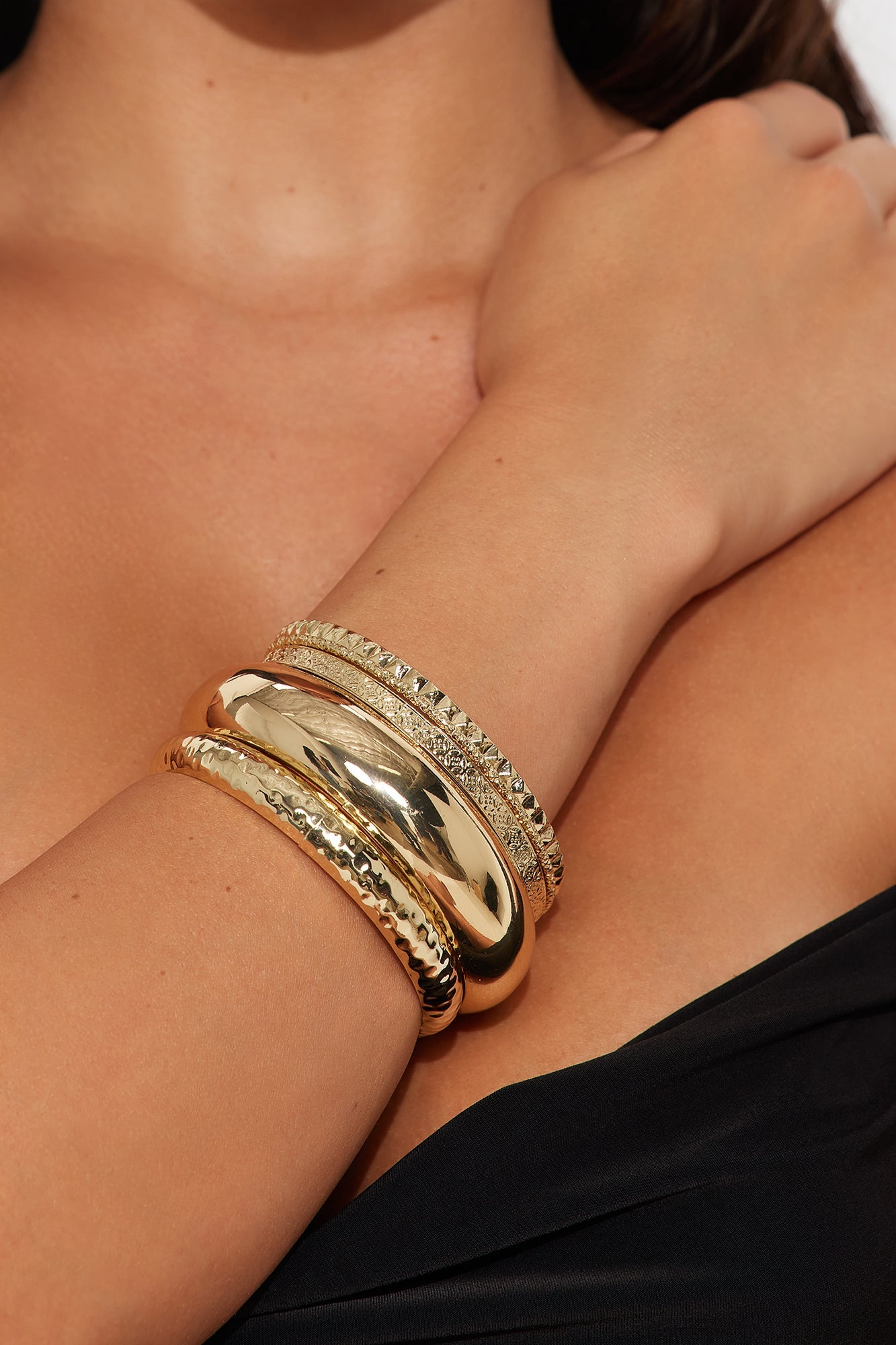Taylor 5 Piece Bracelet Set - Gold
