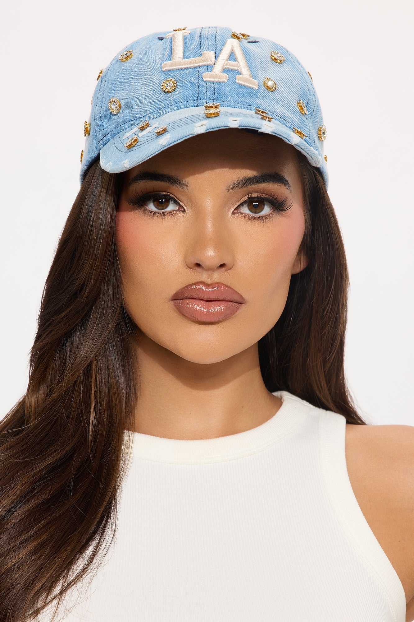 Spotlight On Me LA II Baseball Hat - Light Wash