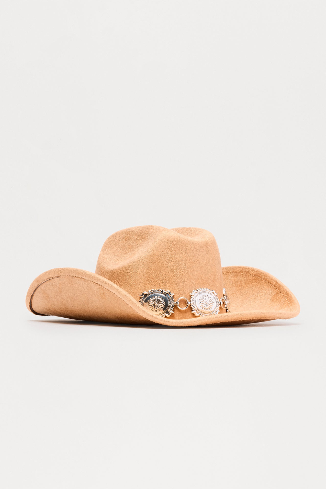Silver Dollar Saloon Cowboy Hat - Brown