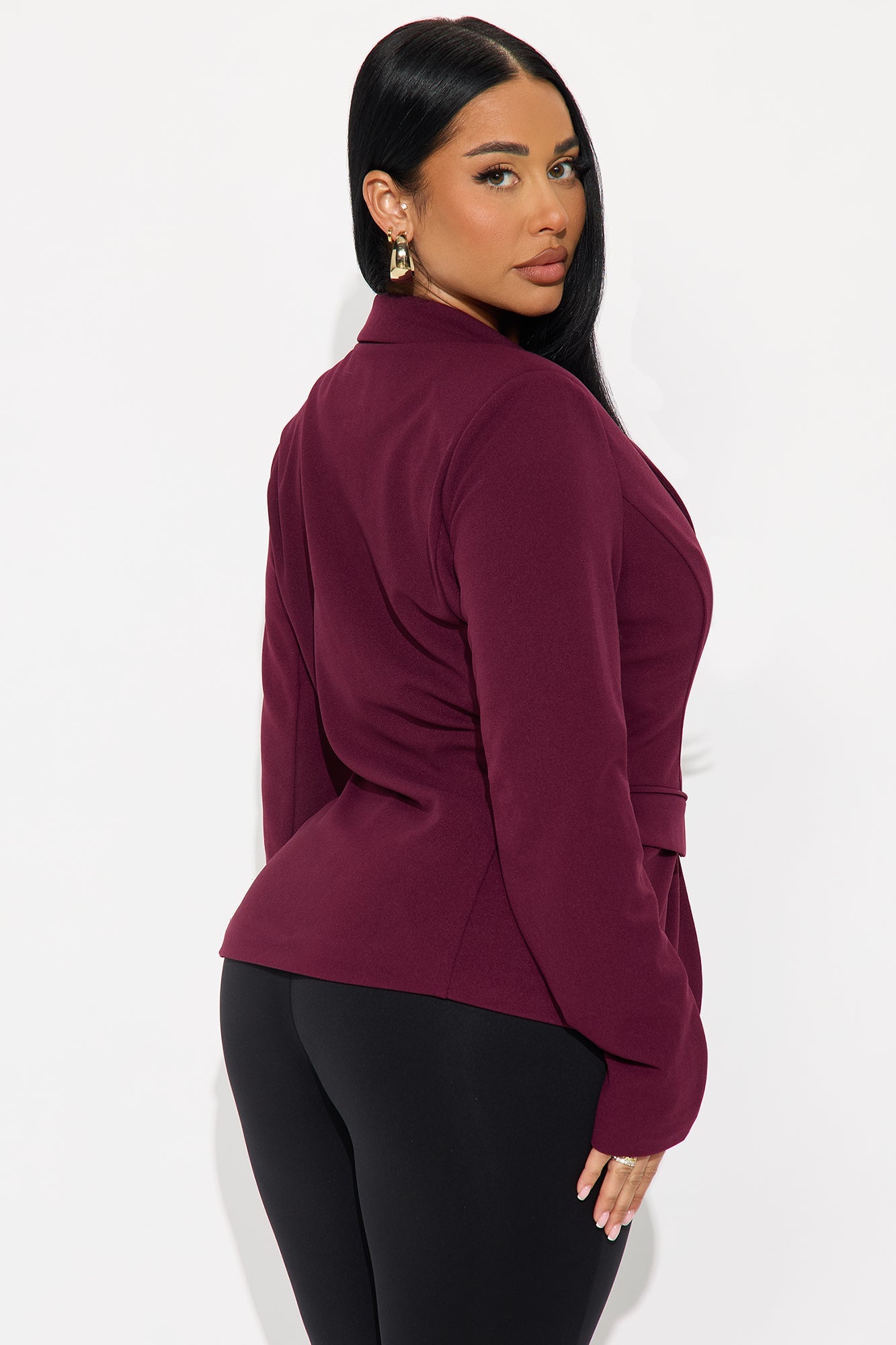 Make The Call Blazer - Burgundy