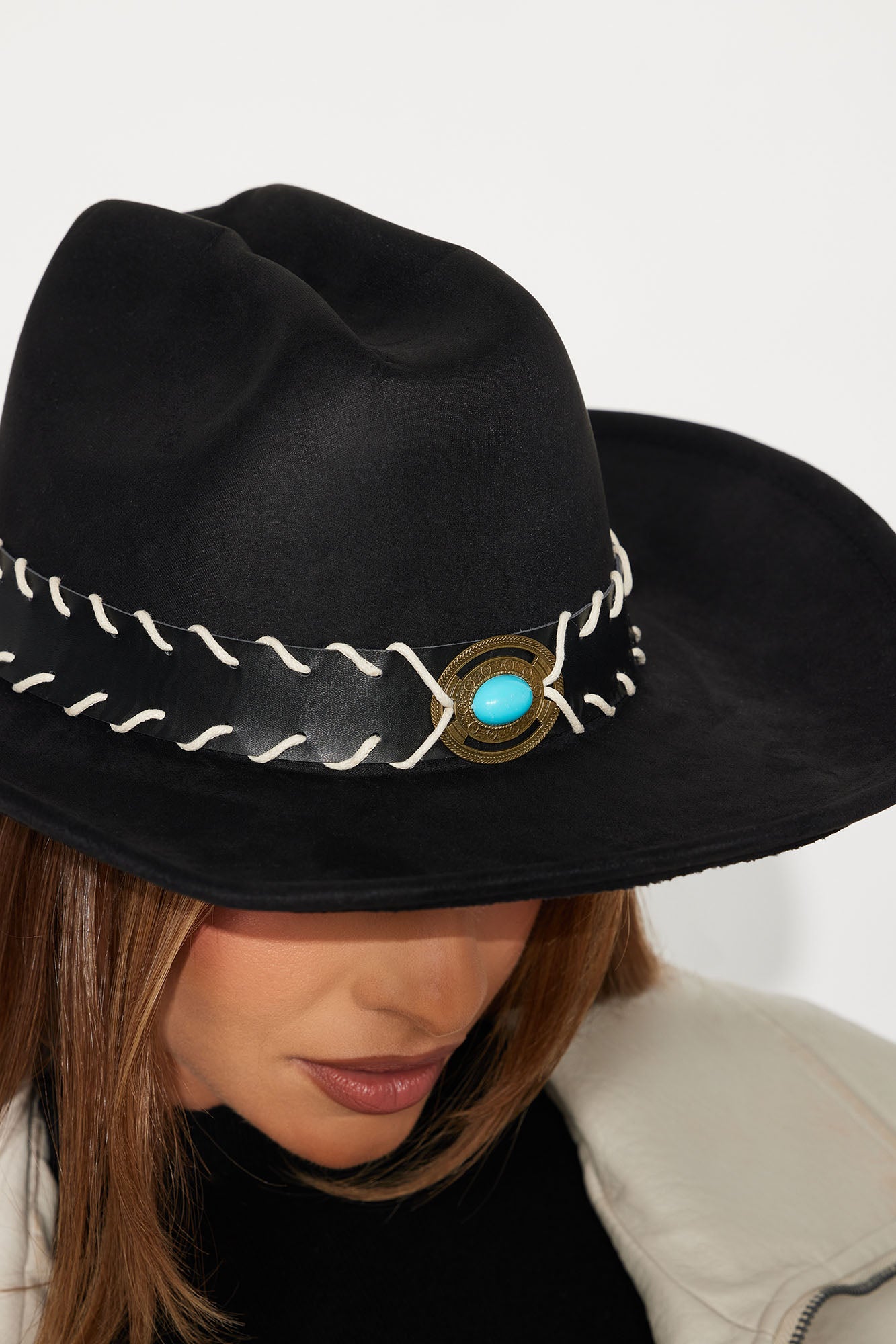 Sunset Riding Cowboy Hat - Black/combo