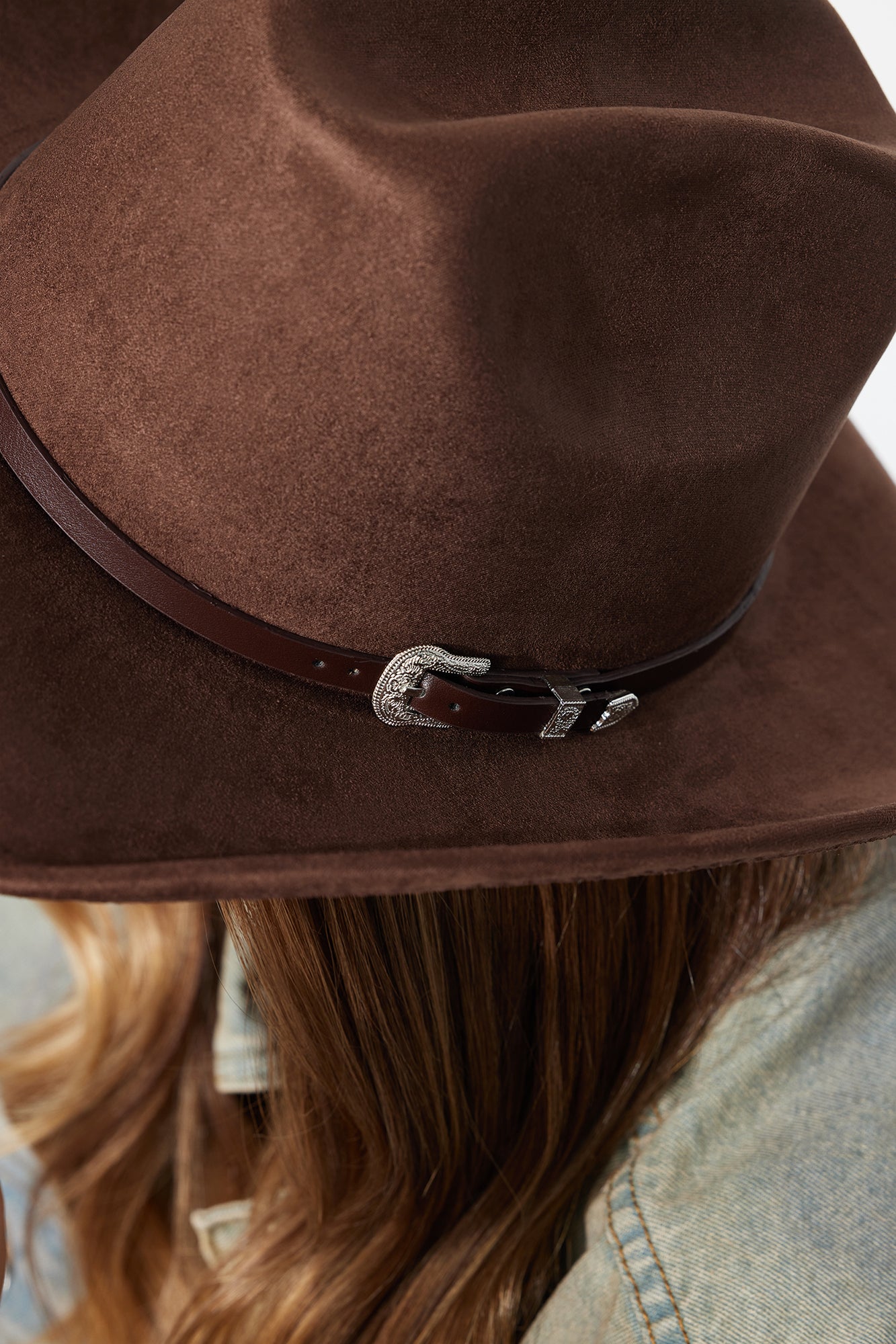 Small Town Girl Cowboy Hat - Brown