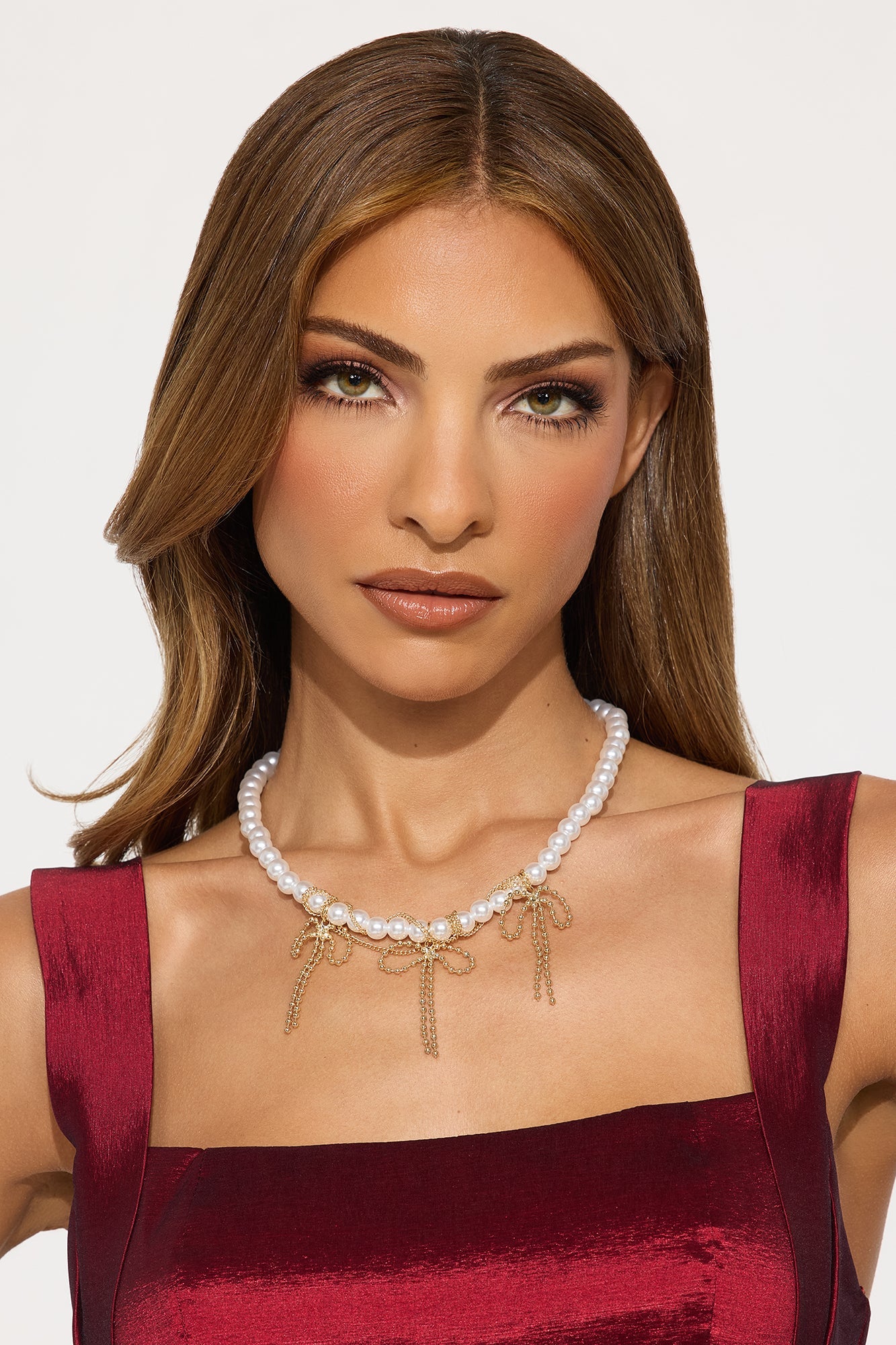 A Little Something Single Chain Necklace - Gold/combo