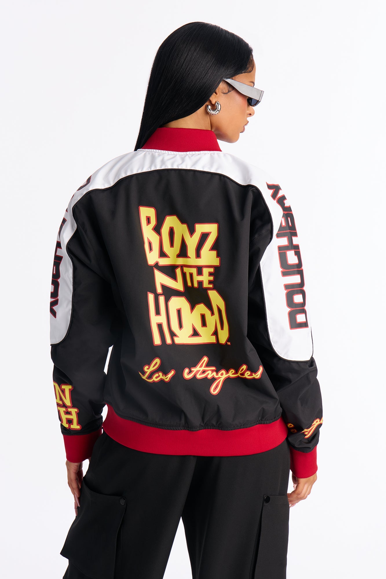 Boyz N The Hood 91 Bomber Jacket - Black/combo