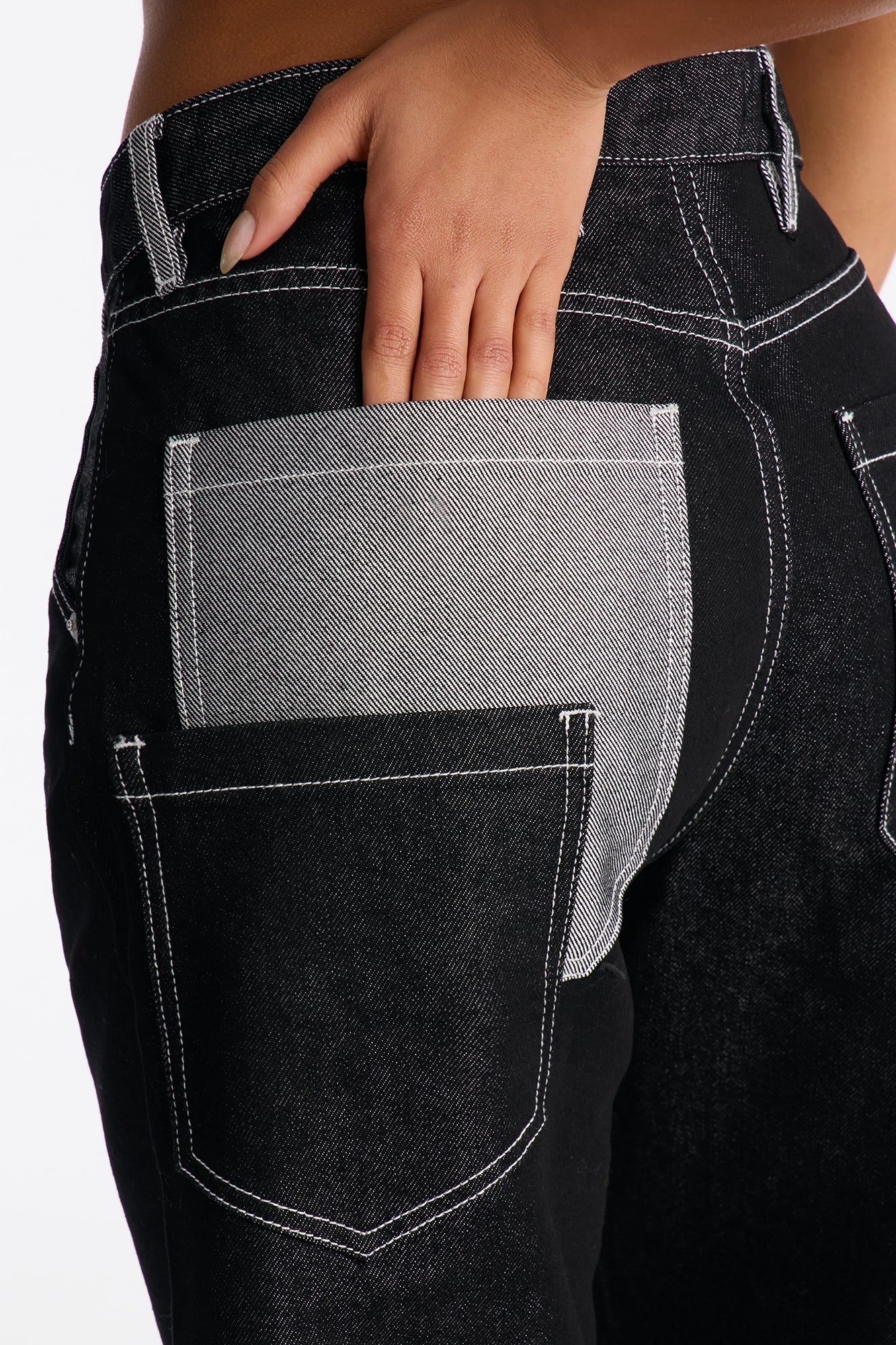 Wessex Denim Jorts - Black