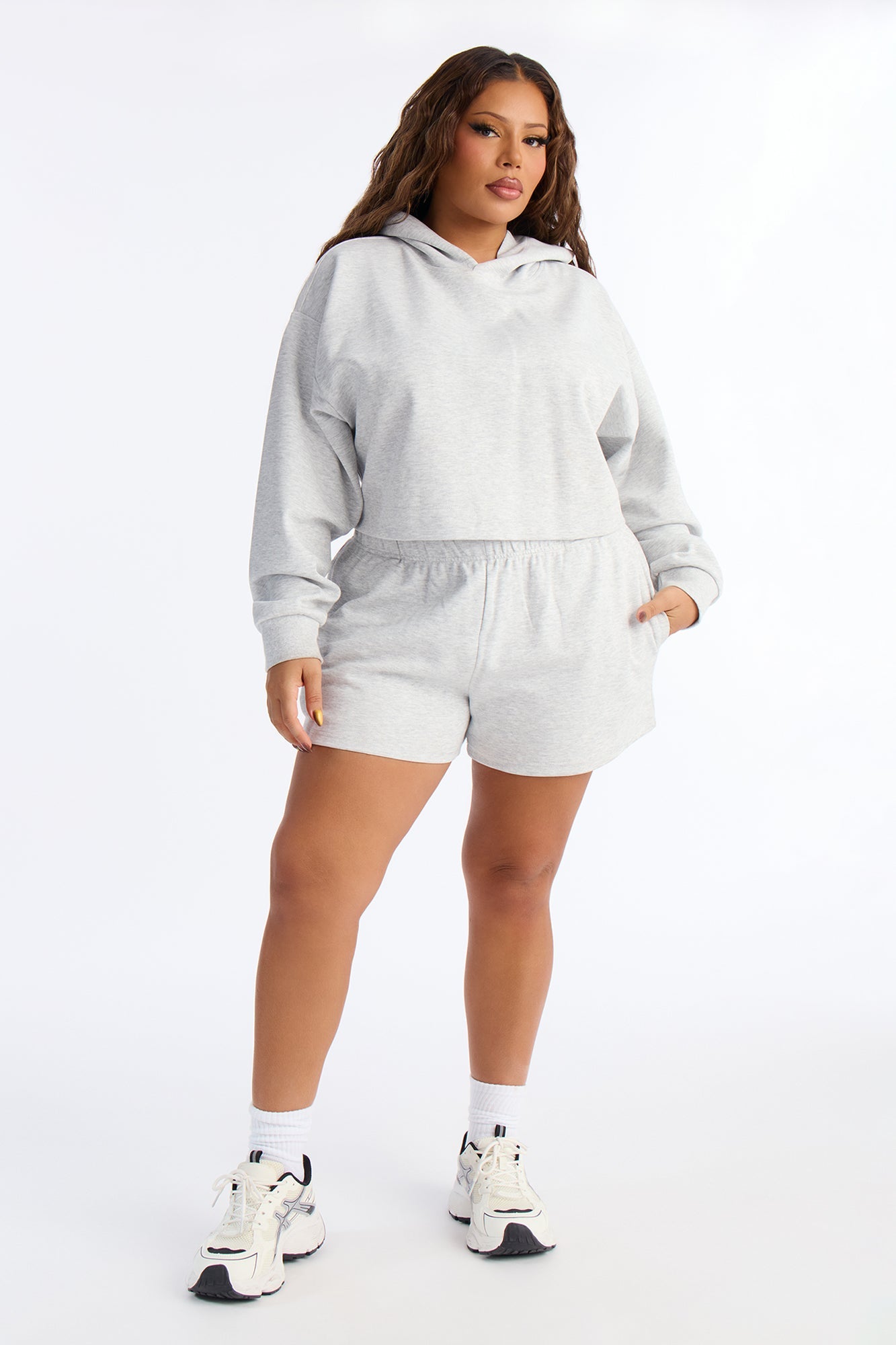 Kenya Sweatshorts - Heather Grey