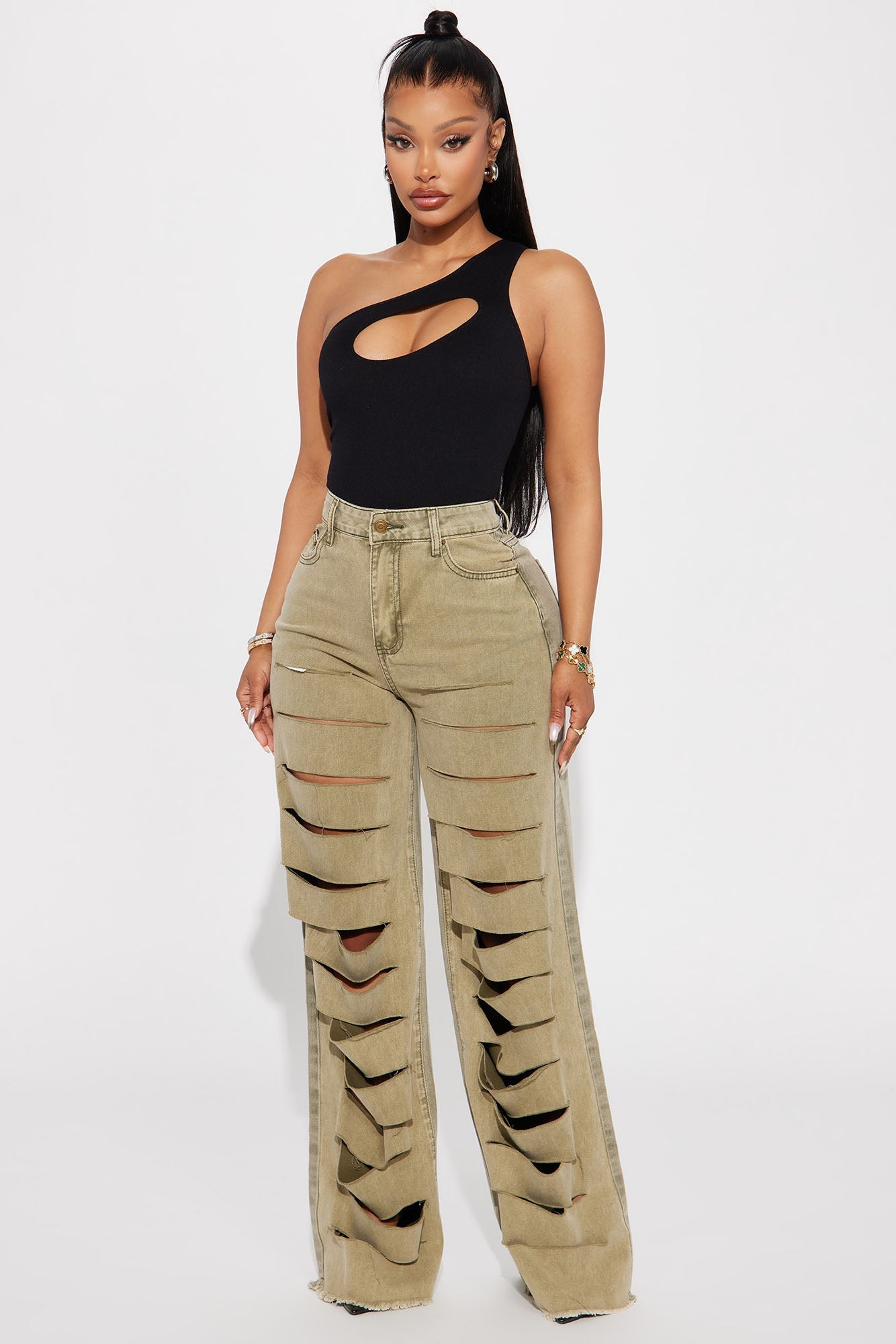 Got Your Attention Bodysuit - Black